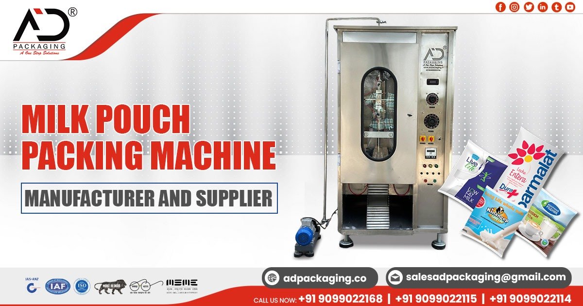Supplier of Milk Pouch Packing Machine in Rajasthan