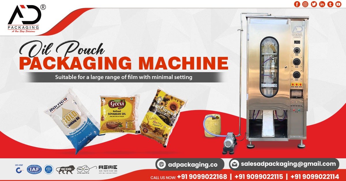 Supplier of Oil Pouch Packaging Machine in Bihar