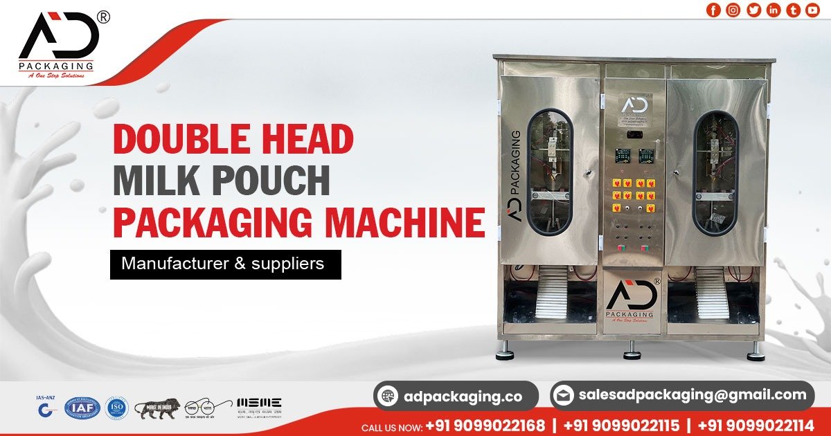 Double Head Milk Pouch Packaging Machine in Bihar