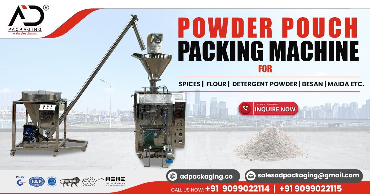 Powder Pouch Packing Machine in Gujarat