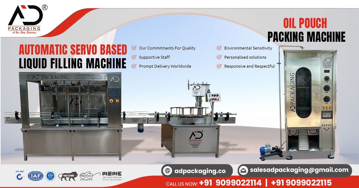 Automatic Servo Based Liquid Filling Machine in Madhya Pradesh