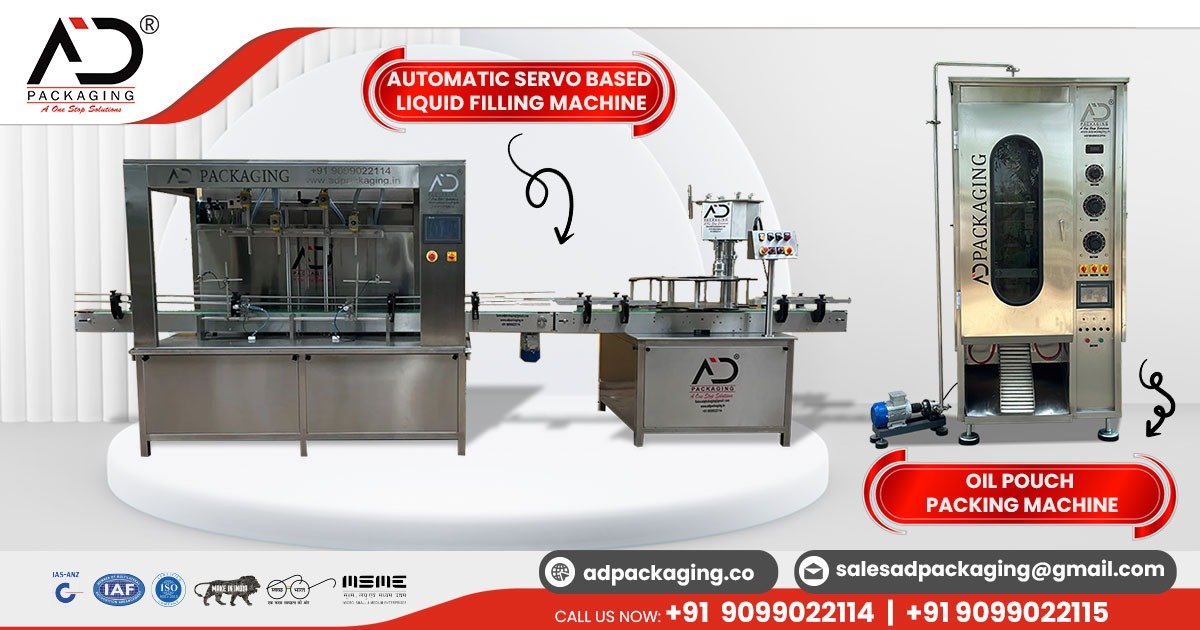 Automatic Servo Based Liquid Filling Machine in Gujarat