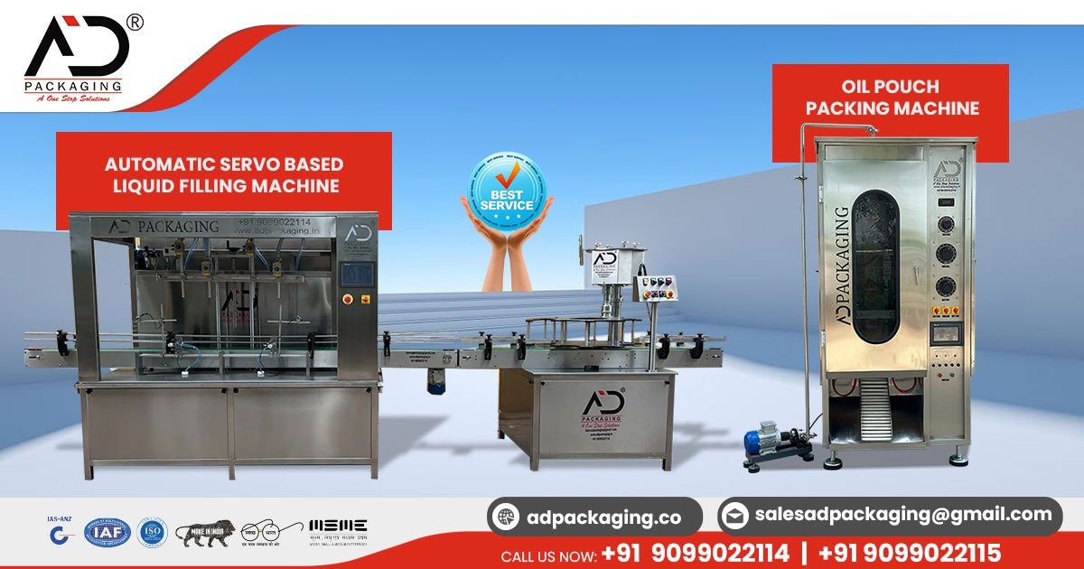 Automatic Servo-Based Liquid Filling Machine in India