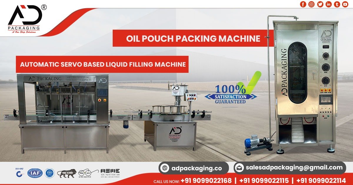 Automatic Servo Based Liquid Filling Machine in Jharkhand