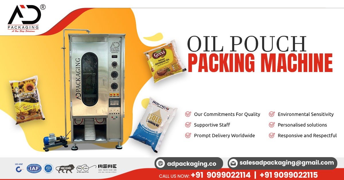 Oil Pouch Packing Machine in Ahmedabad