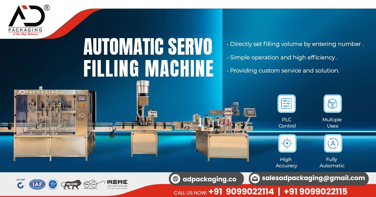 Automatic Servo Filling Machine in Tamil Nadu