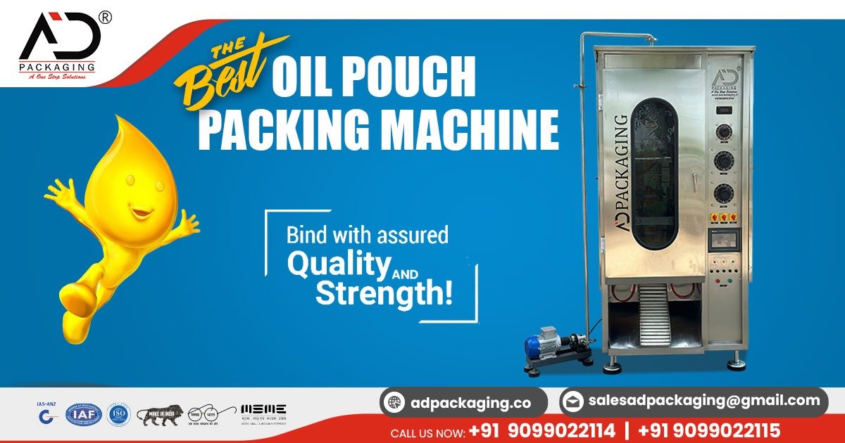 Oil Pouch Packaging Machine in Gujarat