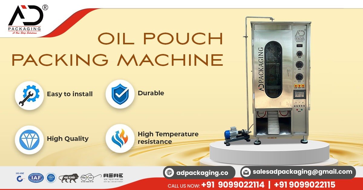 Oil Pouch Packaging Machine in Chhattisgarh