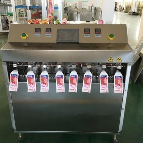Fruit syrup pouching