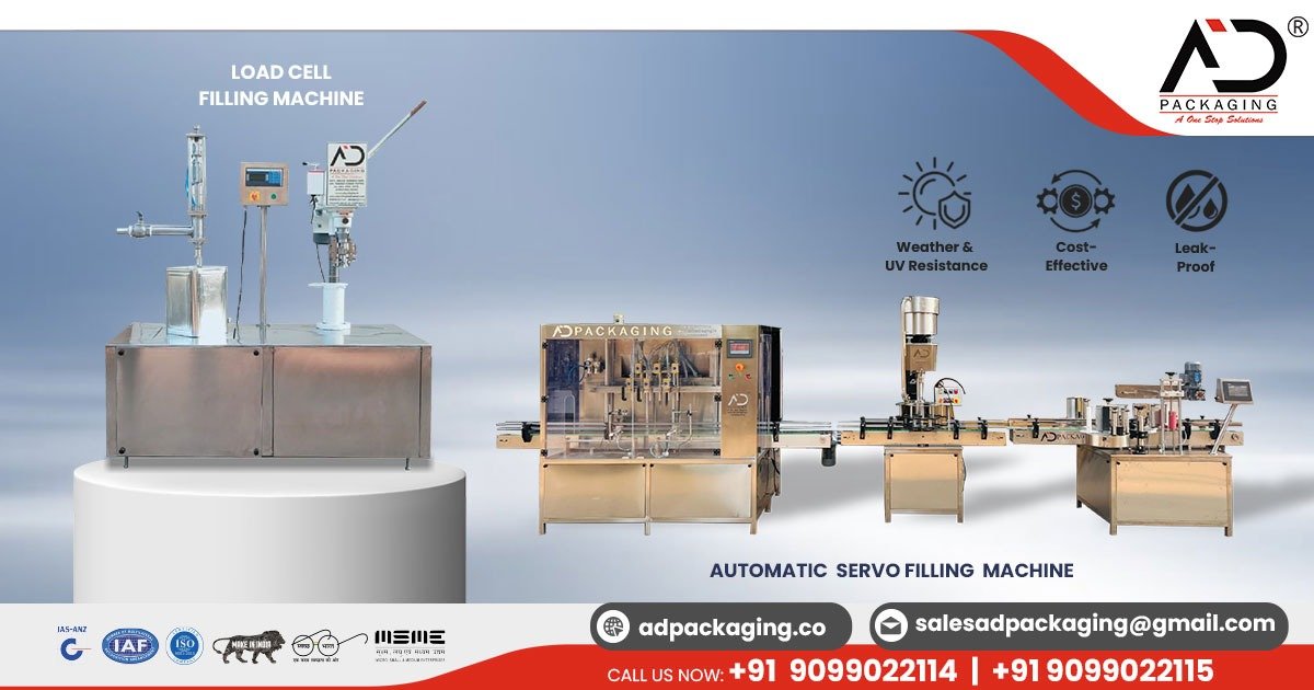 Load Cell Oil Filling Machine in Gujarat