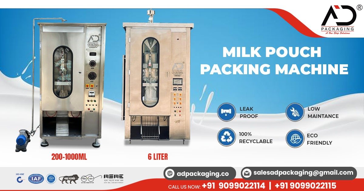Milk Pouch Packing Machine in Assam